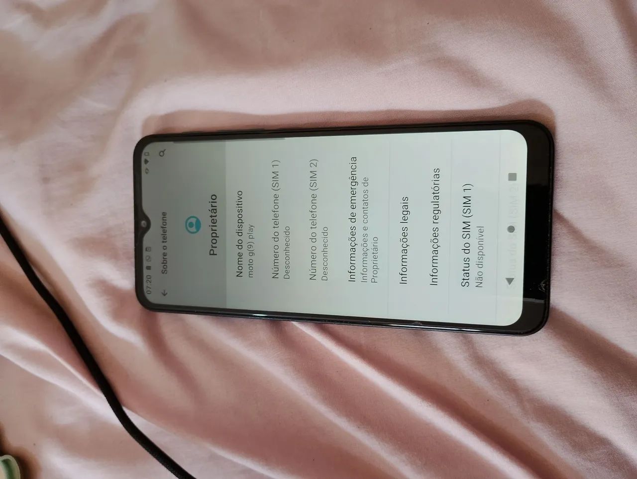 Motorola G9 play em perfeito estado - Foto 2