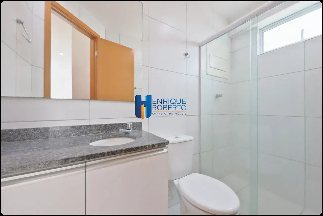 Alugo apartamento nascente e ventilado com 2 quartos (1 suíte) + 2 vagas cobertas no Espin - Foto 2