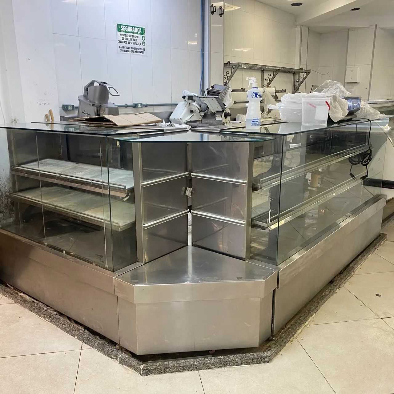 Balcão refrigerado e quente lanchonete  - Foto 3