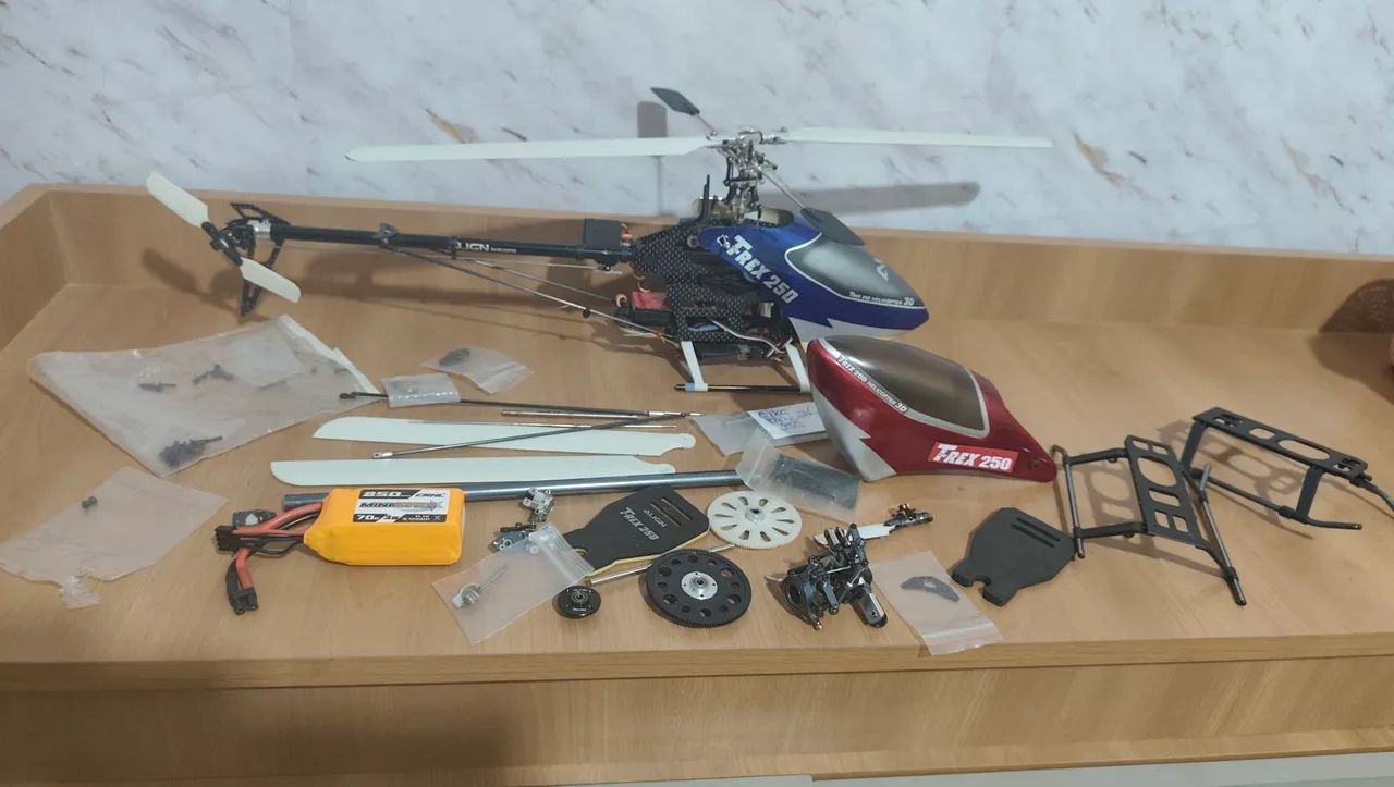 helicóptero t rex 250 - Foto 2
