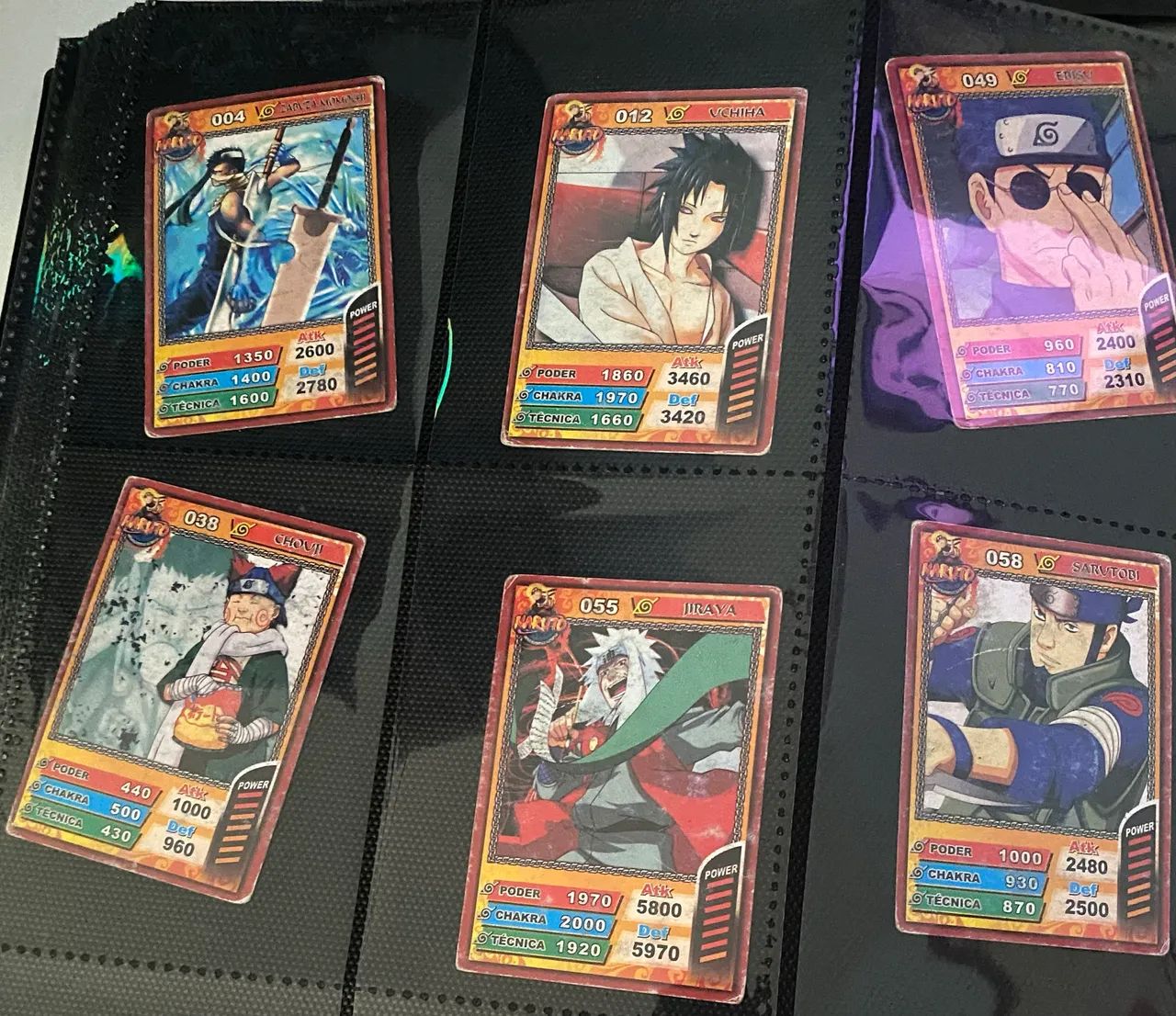 46 cards game NARUTO CLASSICO E SHIPPUDEN- - Foto 2