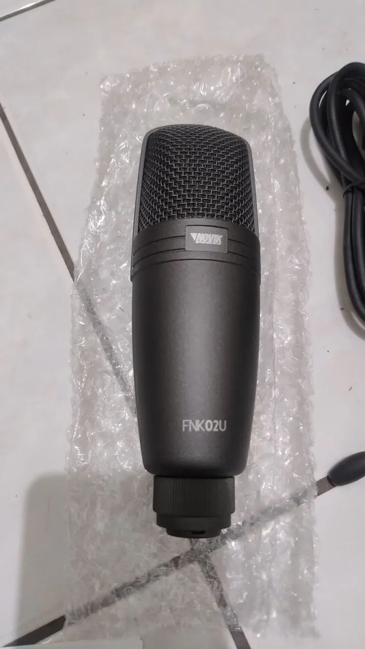 Microfone NOVIK FNK 02U USB 