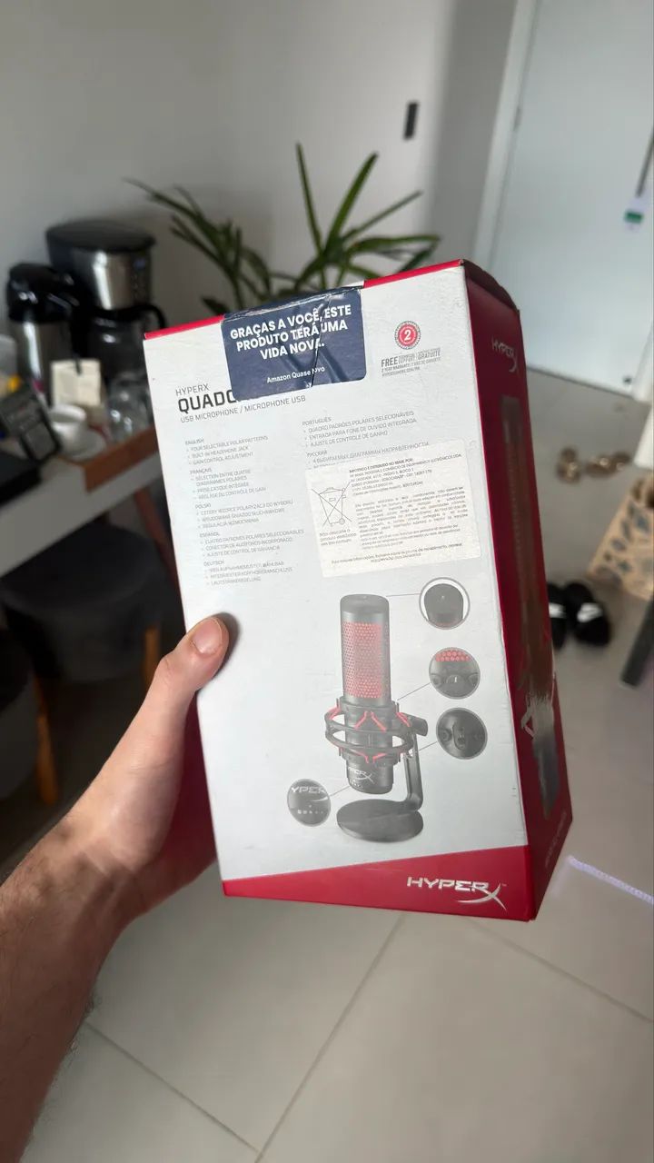 Microfone HyperX Quadcast - Foto 4