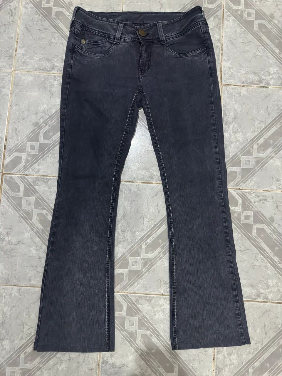 Calça bootcut/flare vintage y2k
