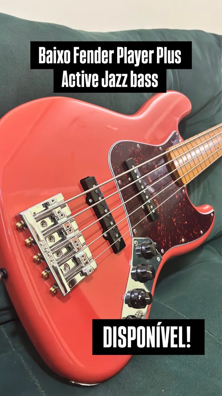 Baixo Fender Player Plus Active Jazzbass - Foto 2