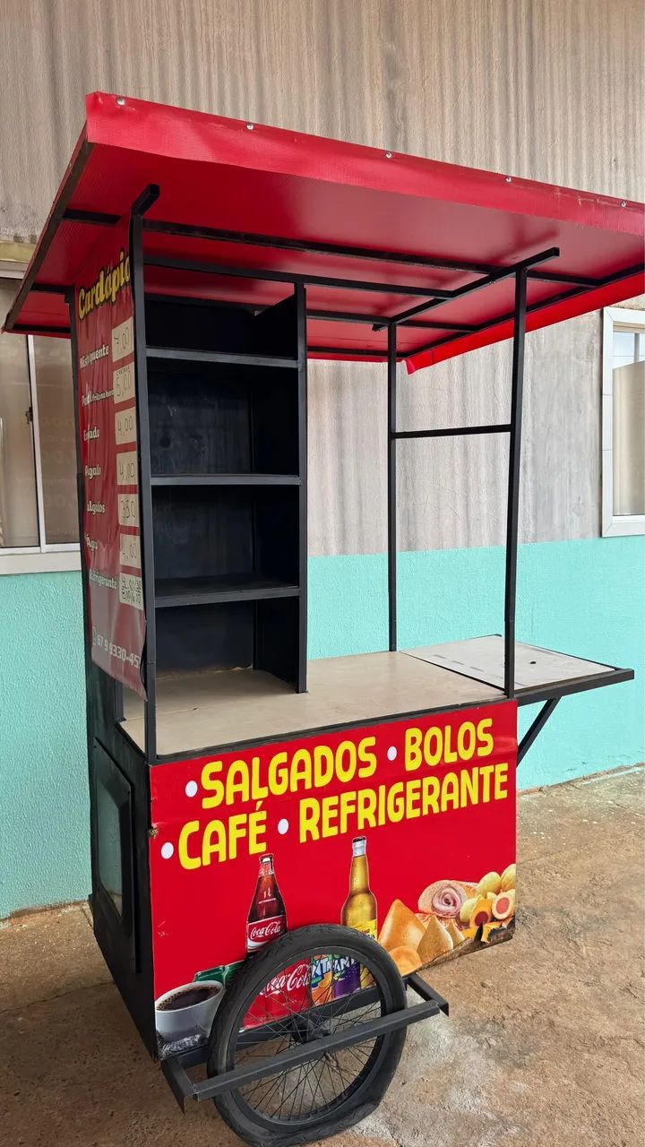 VENDO CARRINHO PARA LANCHES - $3000 - Foto 2
