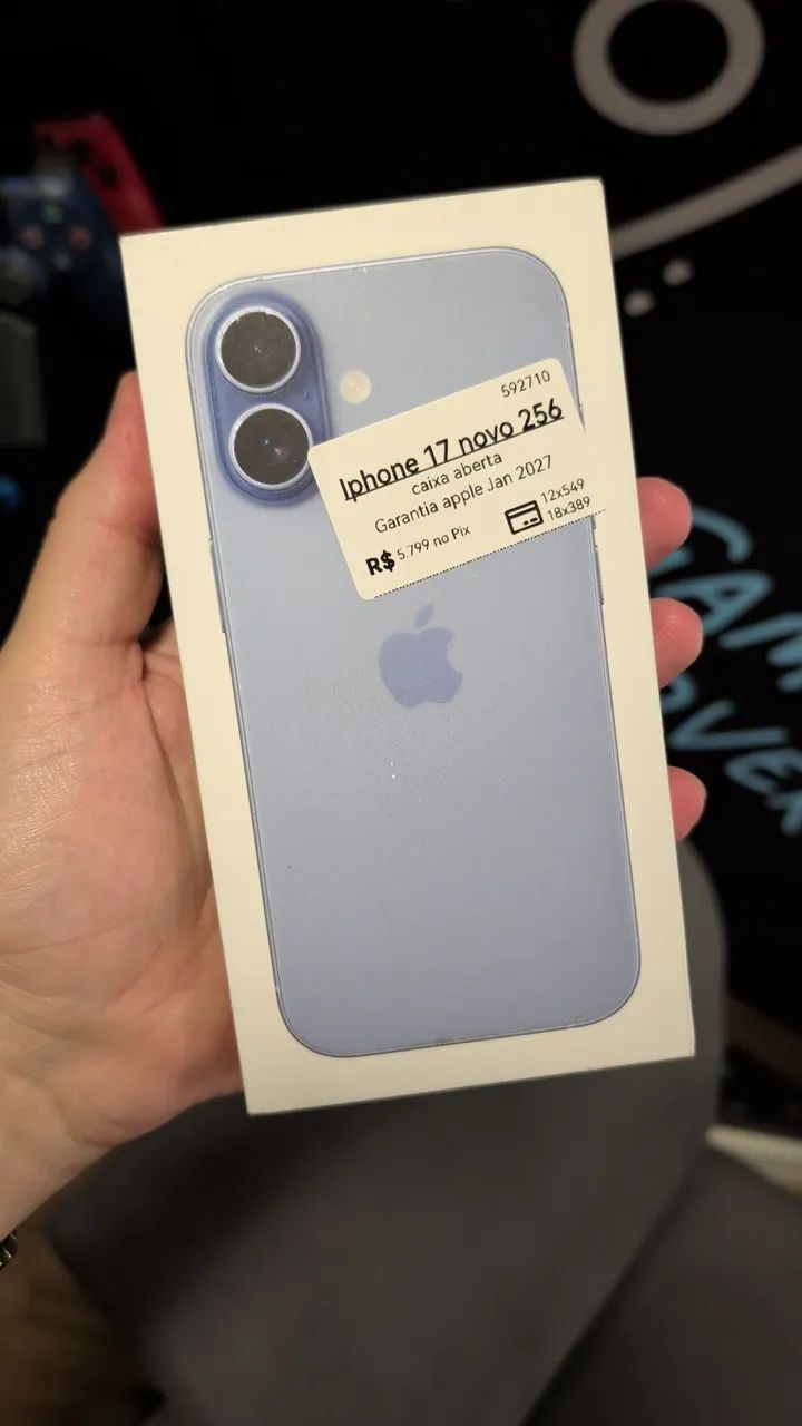 iPhone 17 novo 256gb