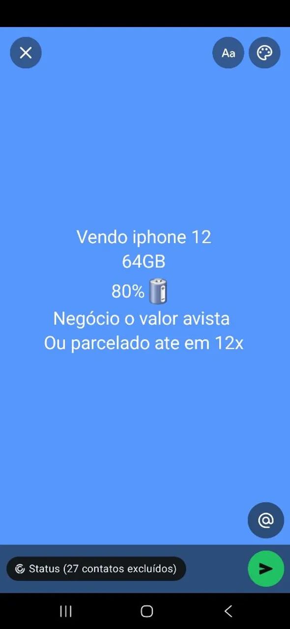 Vendo iphone 12 branco  - Foto 4
