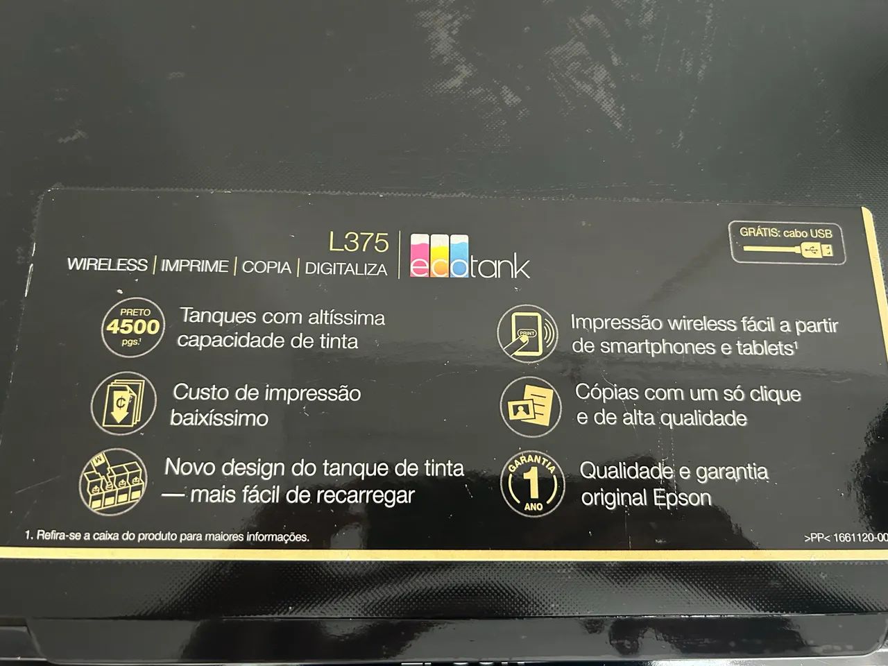 Impressa Epson EcoTank Multifuncional Wi-Fi