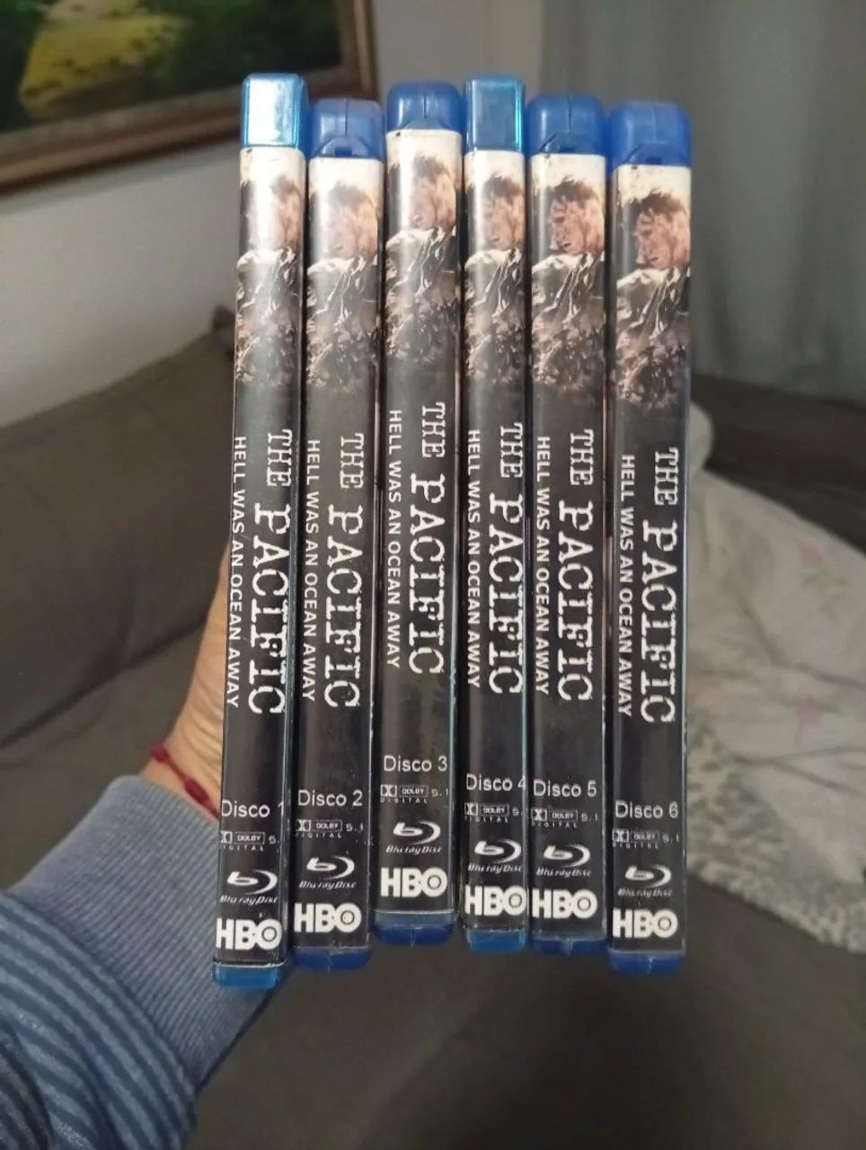 The Pacific Séries Blu-ray 6 discos - Foto 3