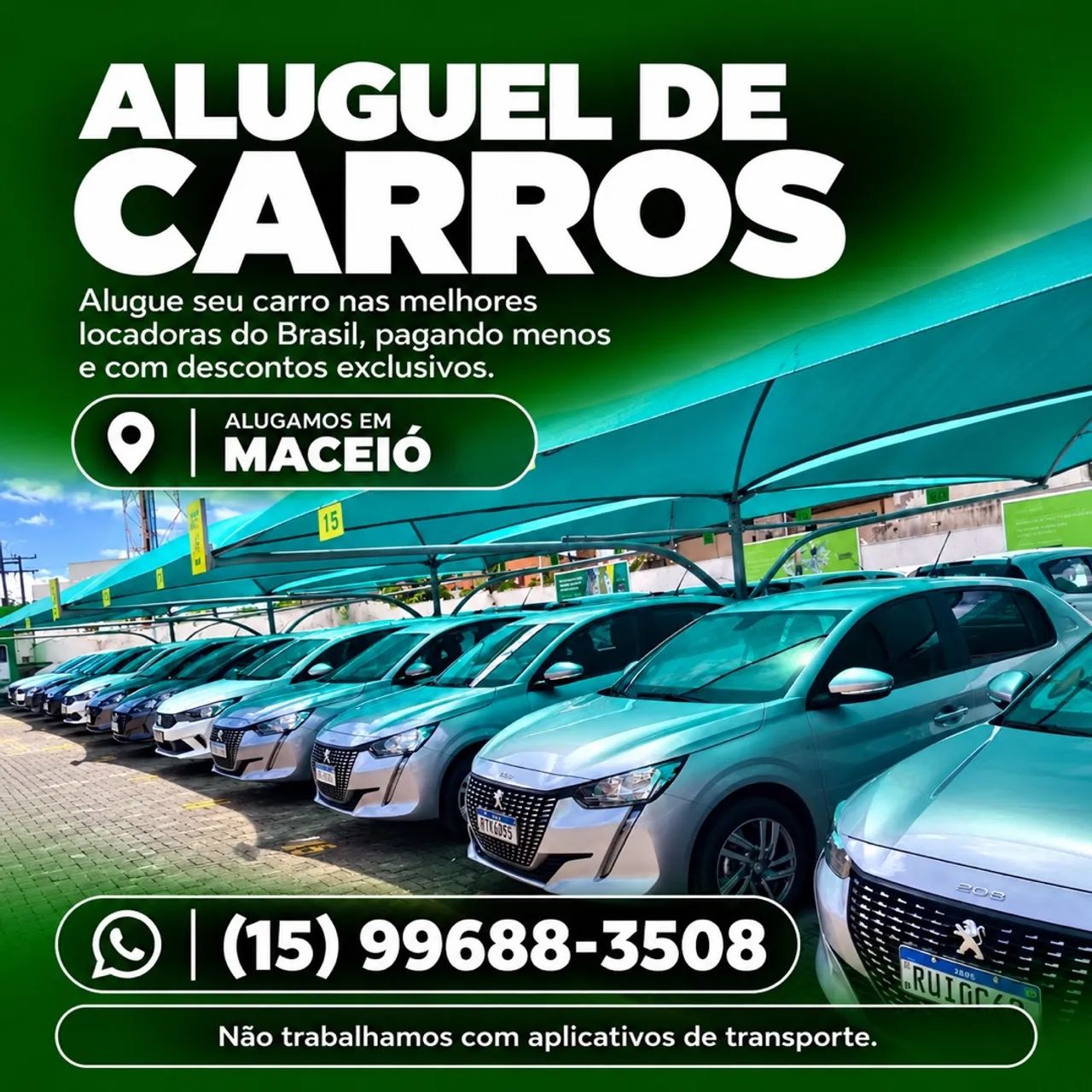 Aluguel de carros em Maceió 