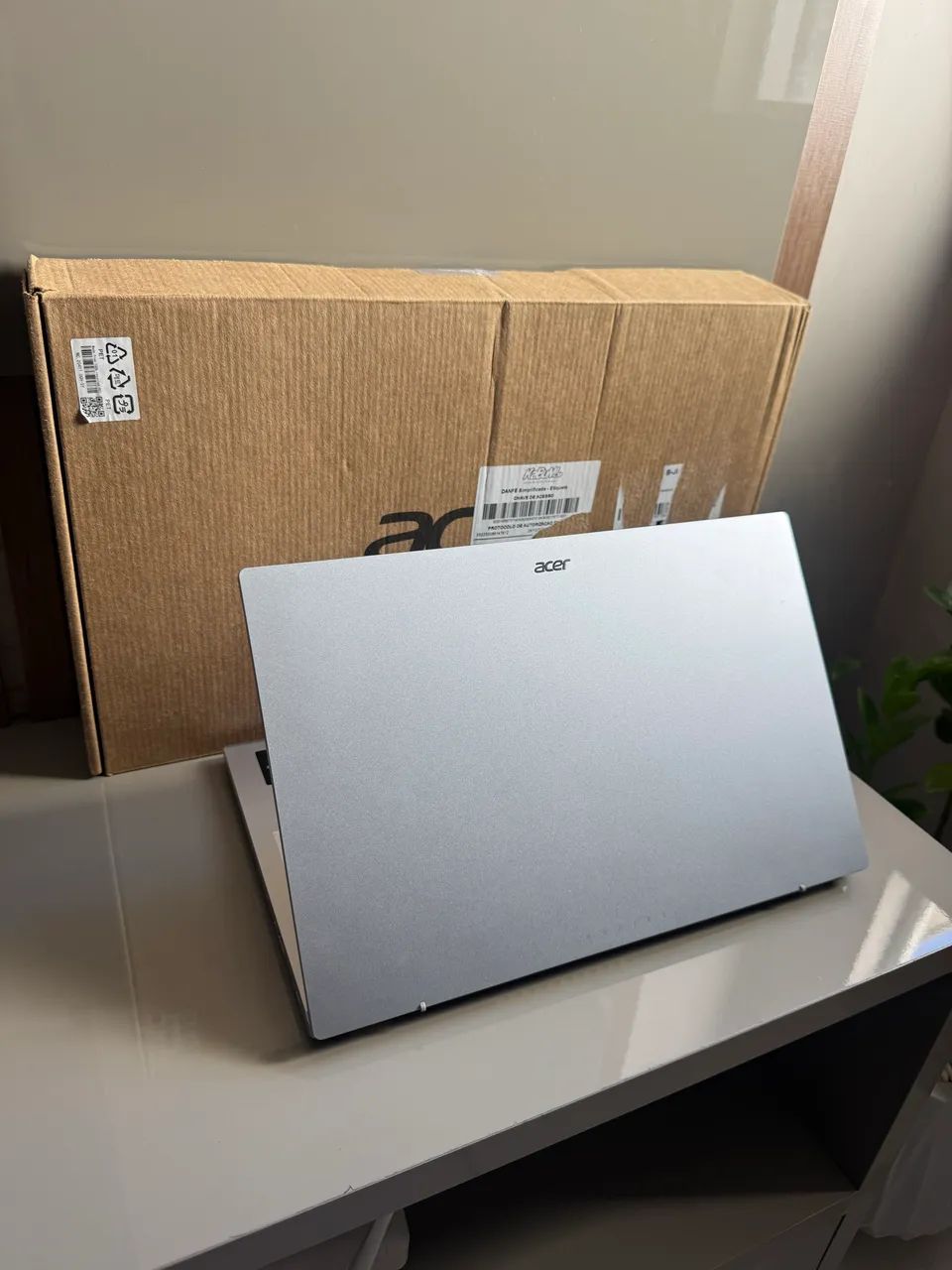 Notebook Acer Aspire 3, Ryzen 3 7520U, DDR5 - Em até 18x