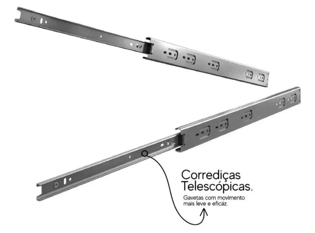 Guarda roupa de 4 portas e 2 gavetas - Foto 5