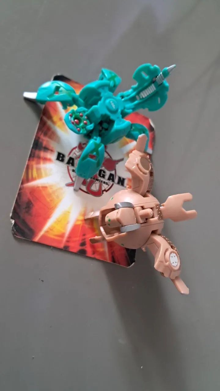 2 Bakugans Foxbat Subterra + Fencer Ventus