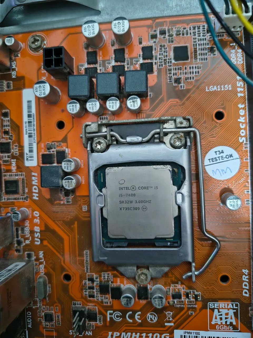 Processador Intel core i5 7400 + ventoinha (valor negociável) - Foto 2