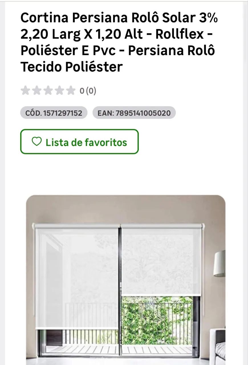 Persianas para Escritório Semi Novas - Foto 3