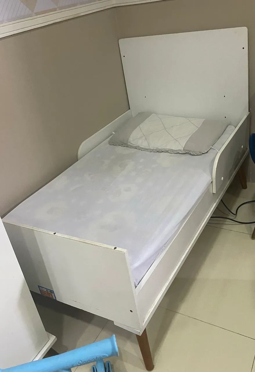 Berço americano retrô - vira cama - Foto 2