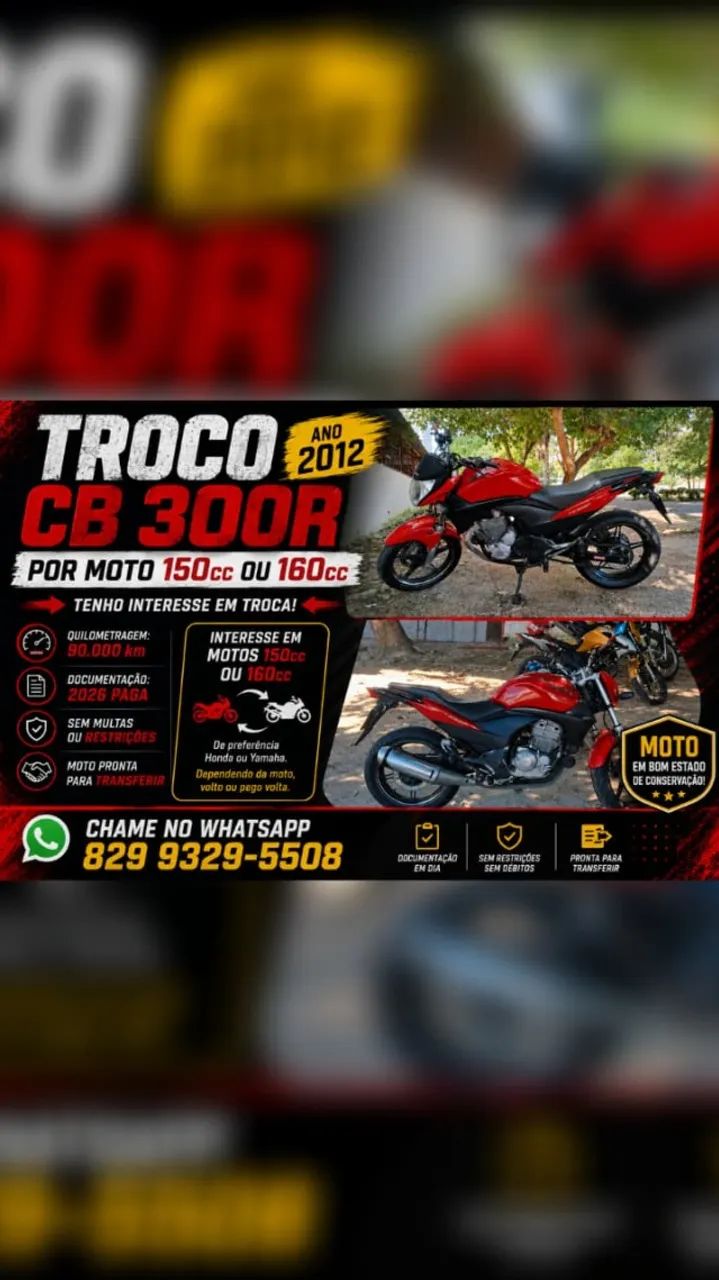 HONDA CB 300 2012 