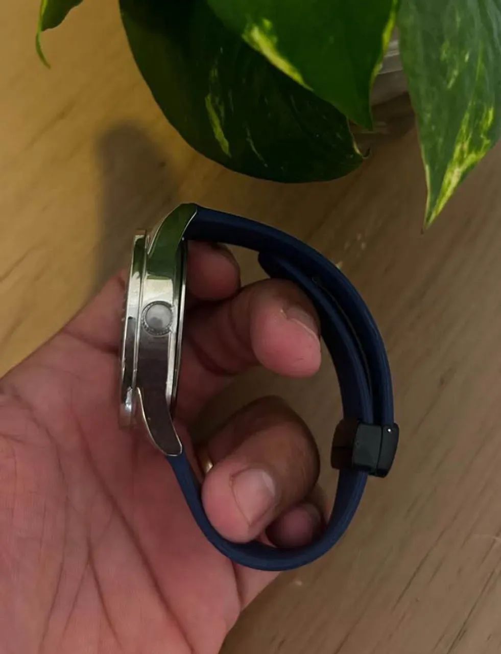 Relógio Masculino - Pulseira Azul  - Foto 3