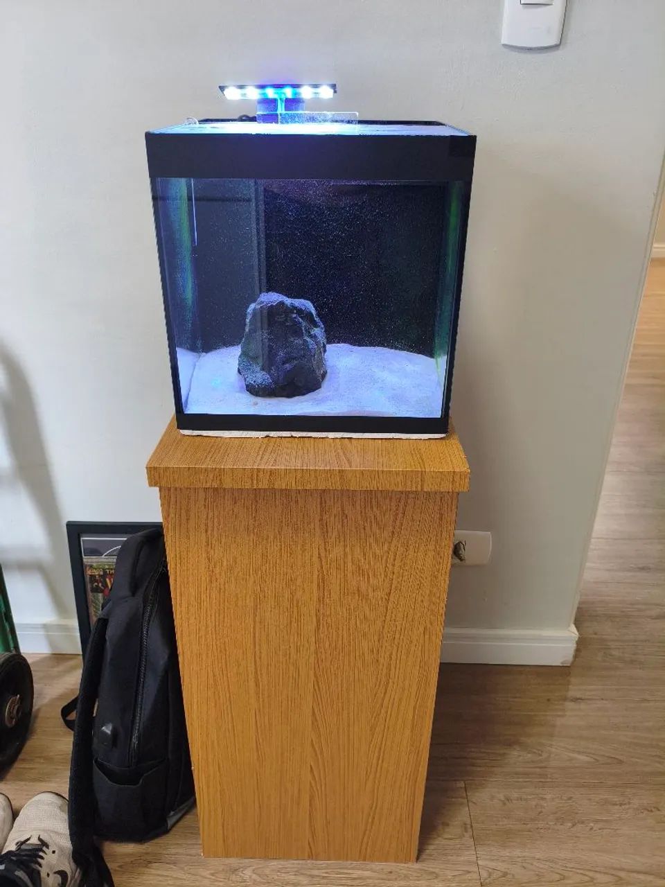 Aquário com sump traseiro, completo 