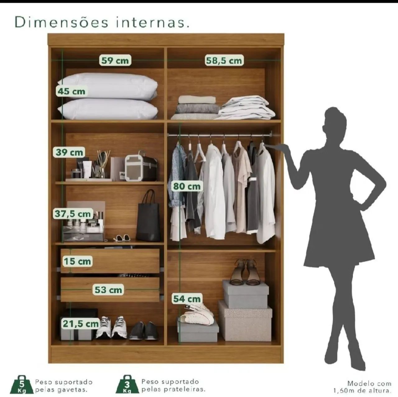 Guarda Roupa solteiro 