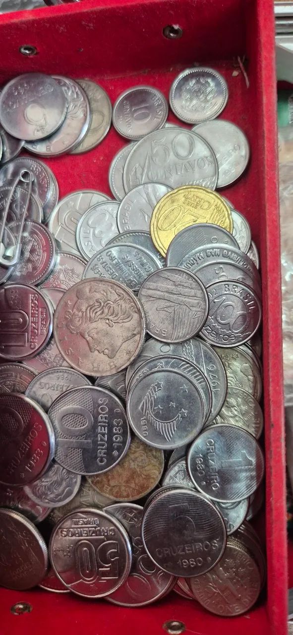 Lote de moedas diversas antigas  - Foto 3