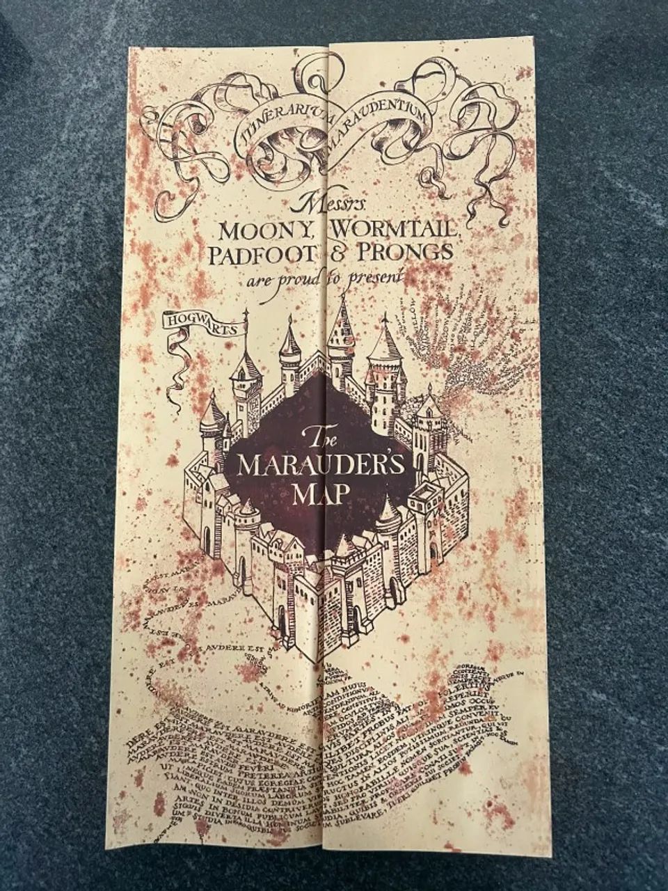 Mapa do Maroto - Harry Potter - Oficial - Foto 5