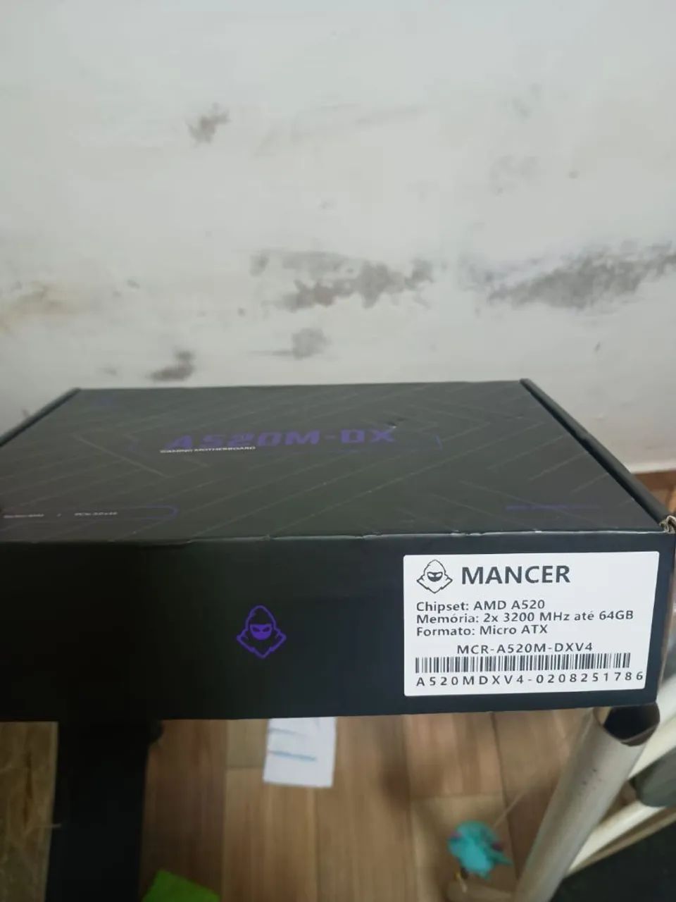 Placa mãe A520 Nova 