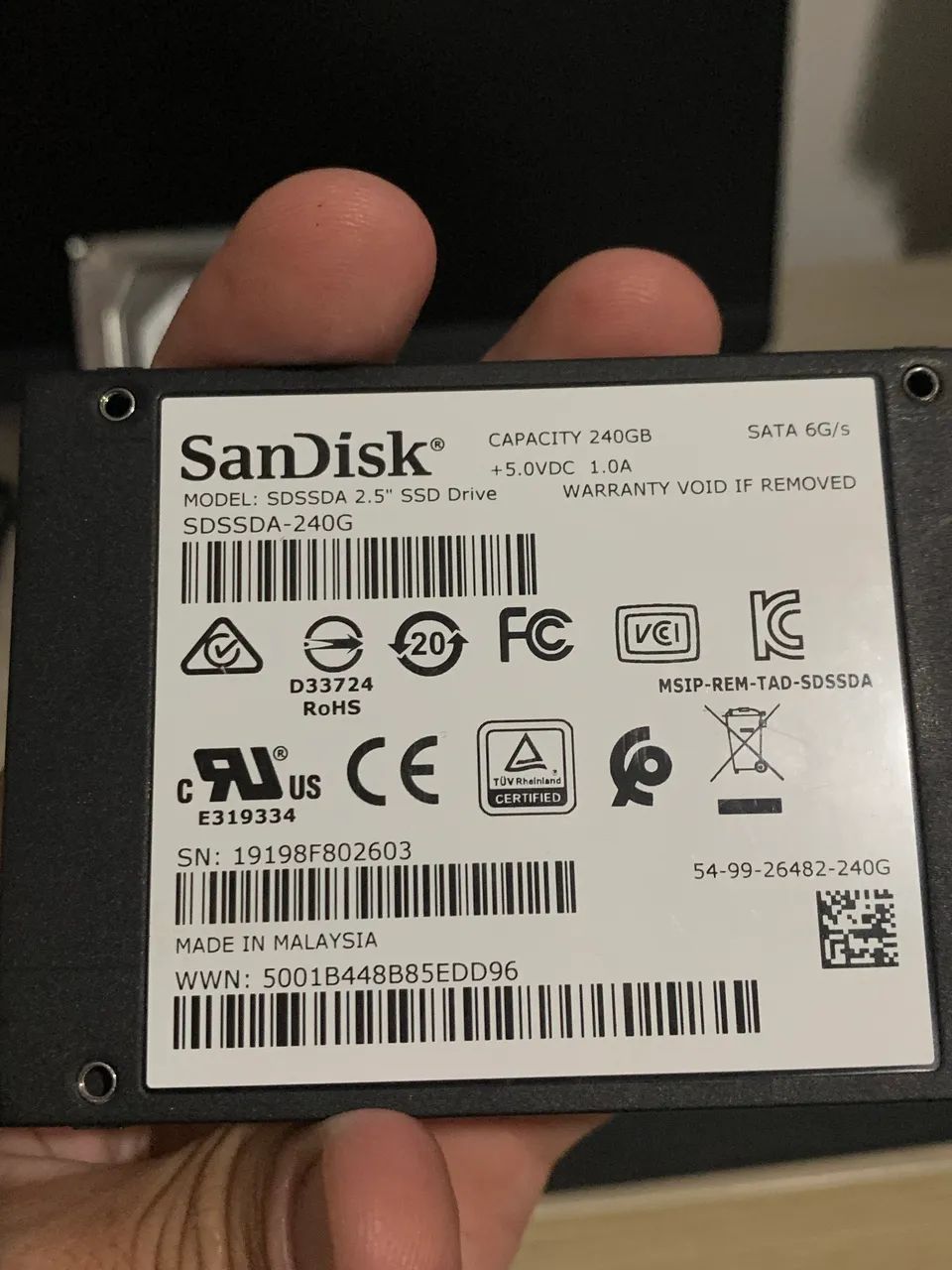 Ssd sata 240gb - Foto 2
