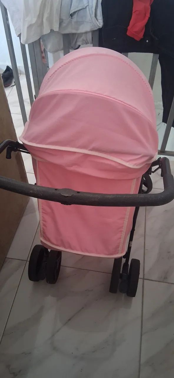 Carrinho de bebê+ bebê conforto  - Foto 5