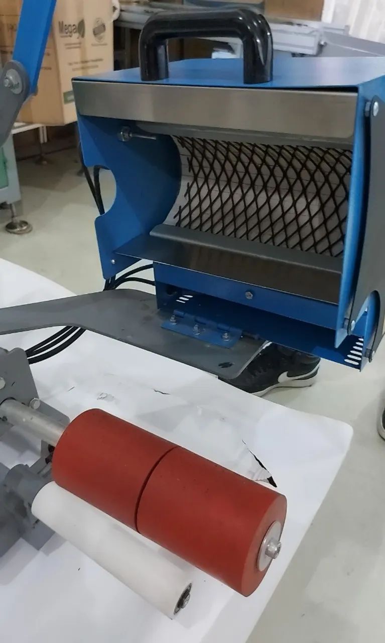 Prensa térmica rotativa industrial para transfer laser/sublimação - Foto 5