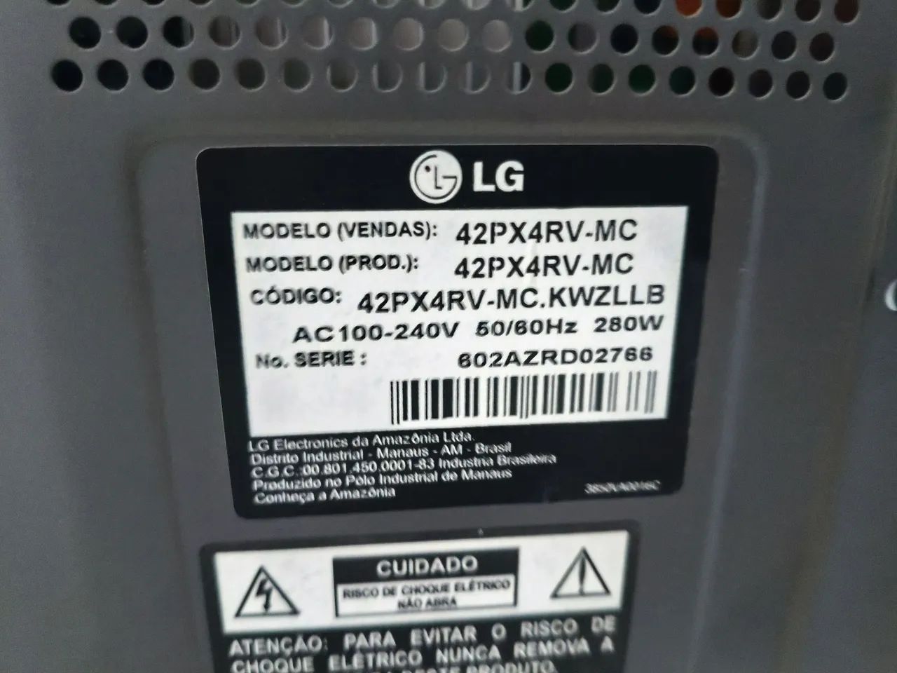 Tv LG 42 polegadas  - Foto 3