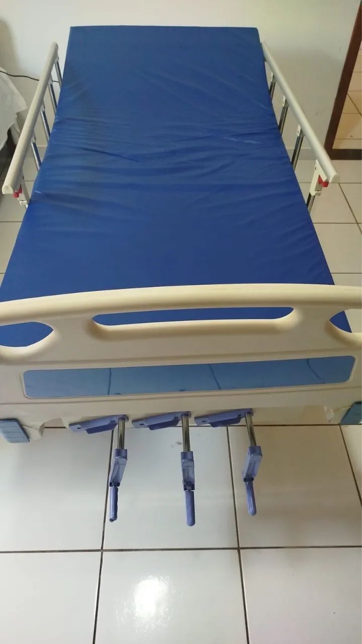 Cama Hospitalar com Colchão 