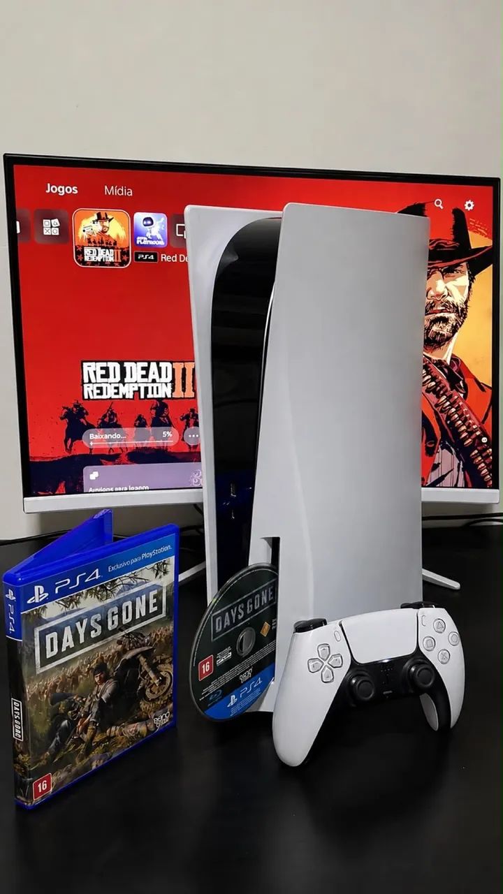 Ps5 Mídia Física e Digital! Zerado