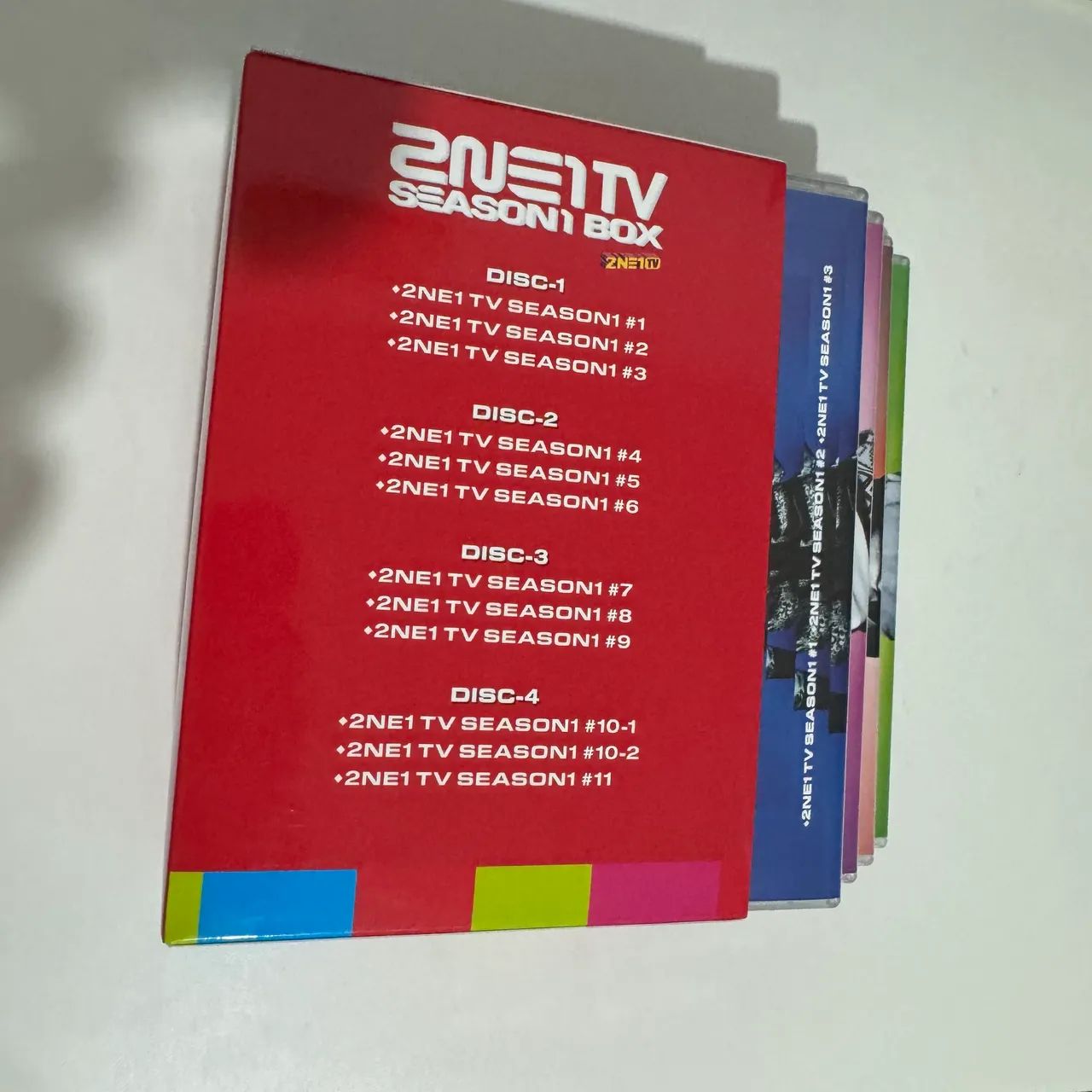 ミュージック 2NE1 TV SEASON 1 BOXDVD 2NE1 TV Primeira Temporada Completa BOX - 4 Discos - Completo