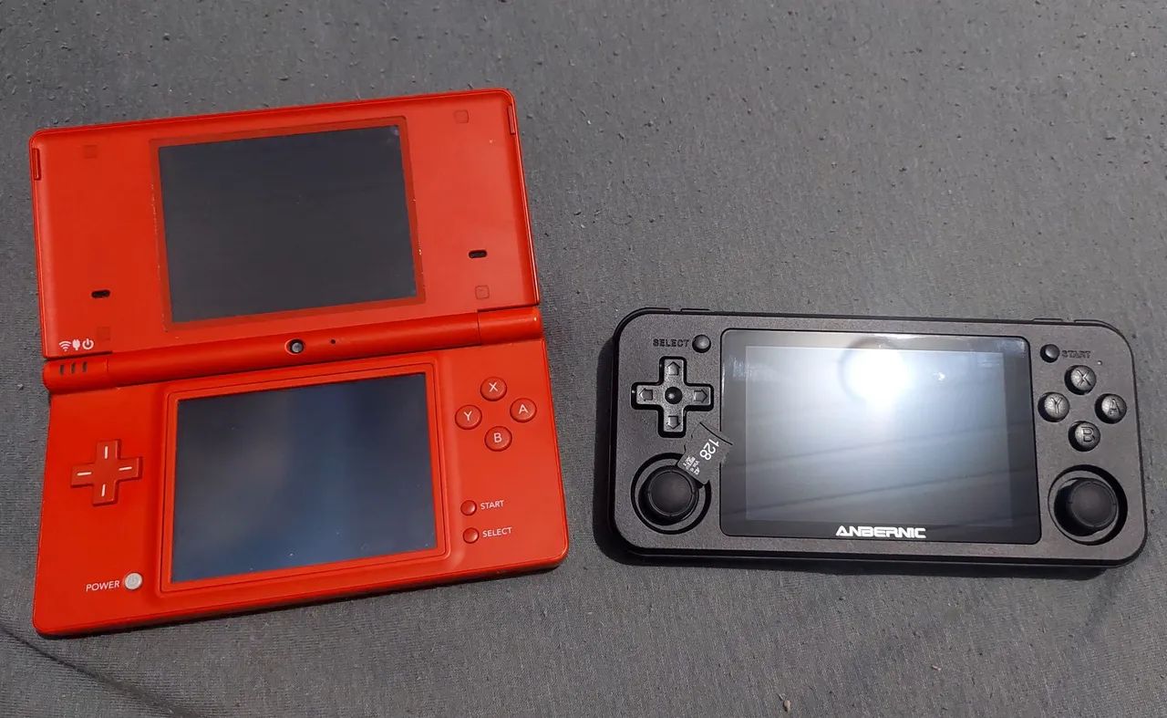 Nintendo DSi e Anbernic RG351P - LEIA! - Consoles de Vídeo Game