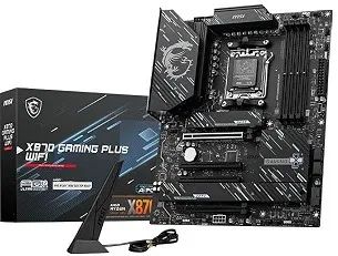 Placa-mãe MSI X870 Gaming Plus WiFi - Nova - AM5 DDR5