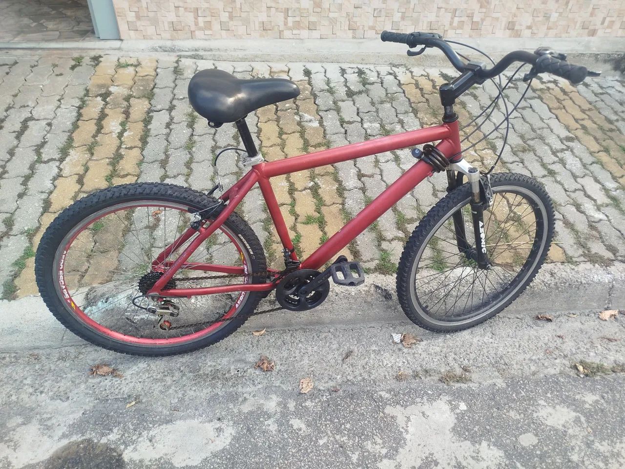 Bicicleta aro 26 quadro de alumínio 