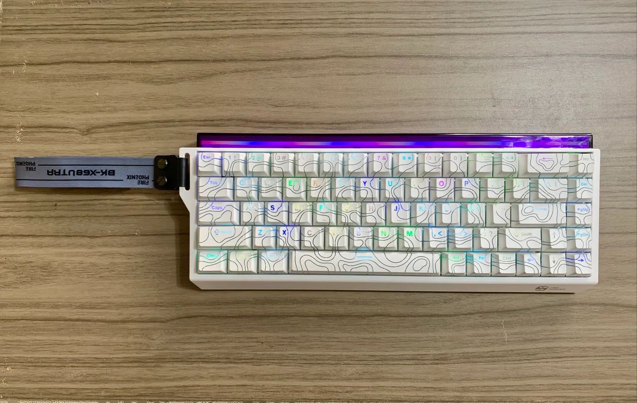 Teclado magnético BX-X68 magnético (tri-mode) - Foto 2