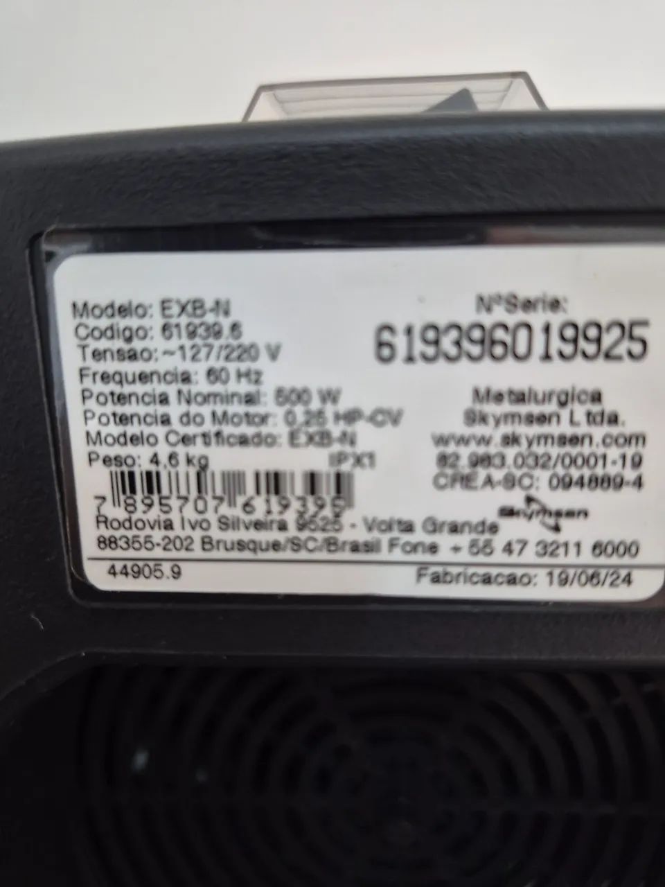 Extrator de sucos skymsen EXB-N 220 W - Foto 3