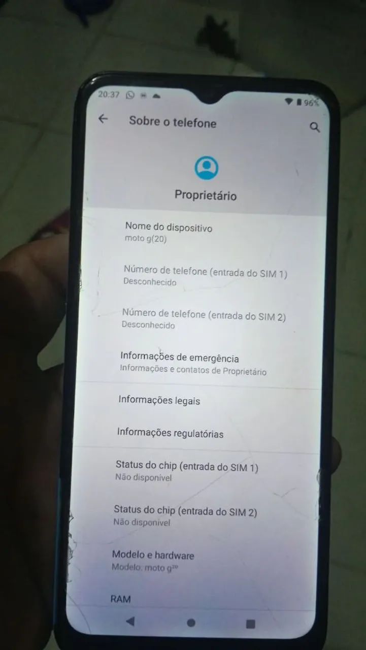 Vendo celular moto g20 - Foto 2