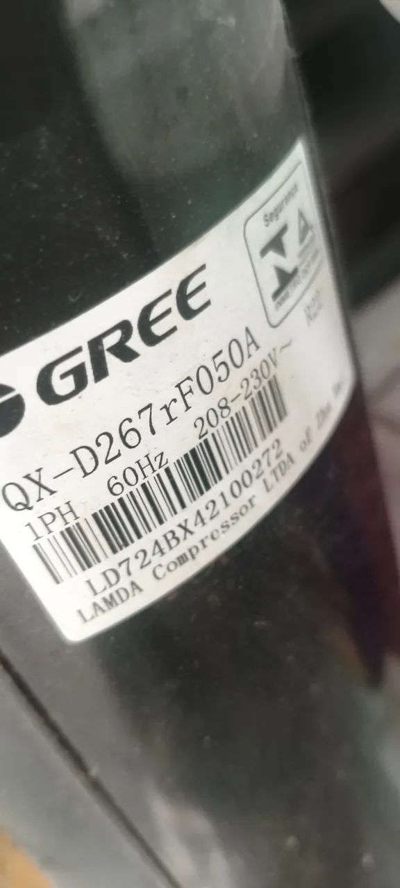 Compressor Ar condicionado 18.000 btus em excelente estado. Funcionando perfeitamente - Foto 2
