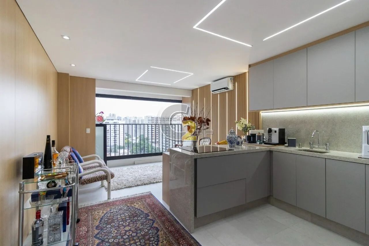 Apartamento estúdio venda em Moema com 2 quarto, sem vaga.