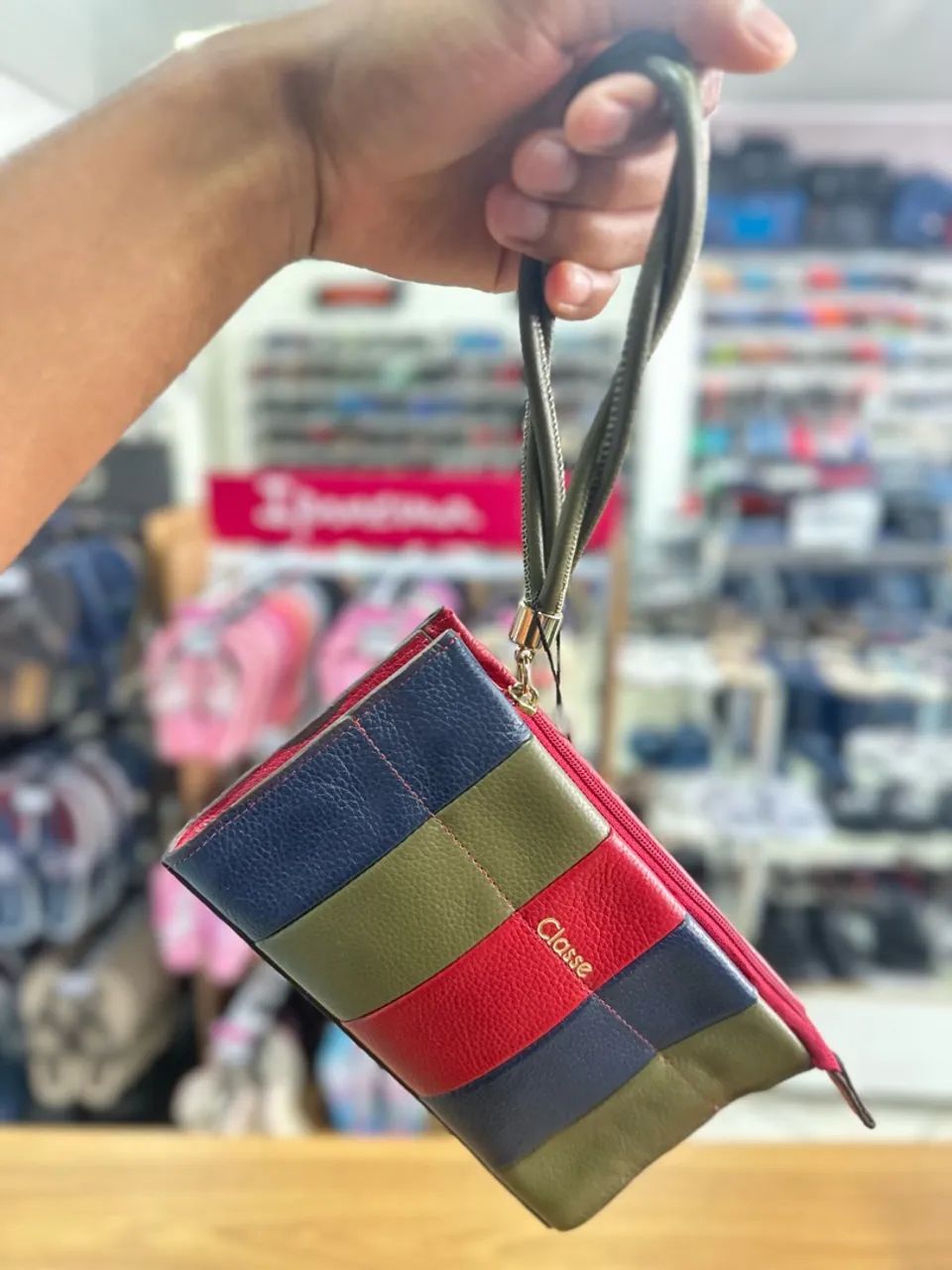 Bolsa de couro da classe - Foto 2