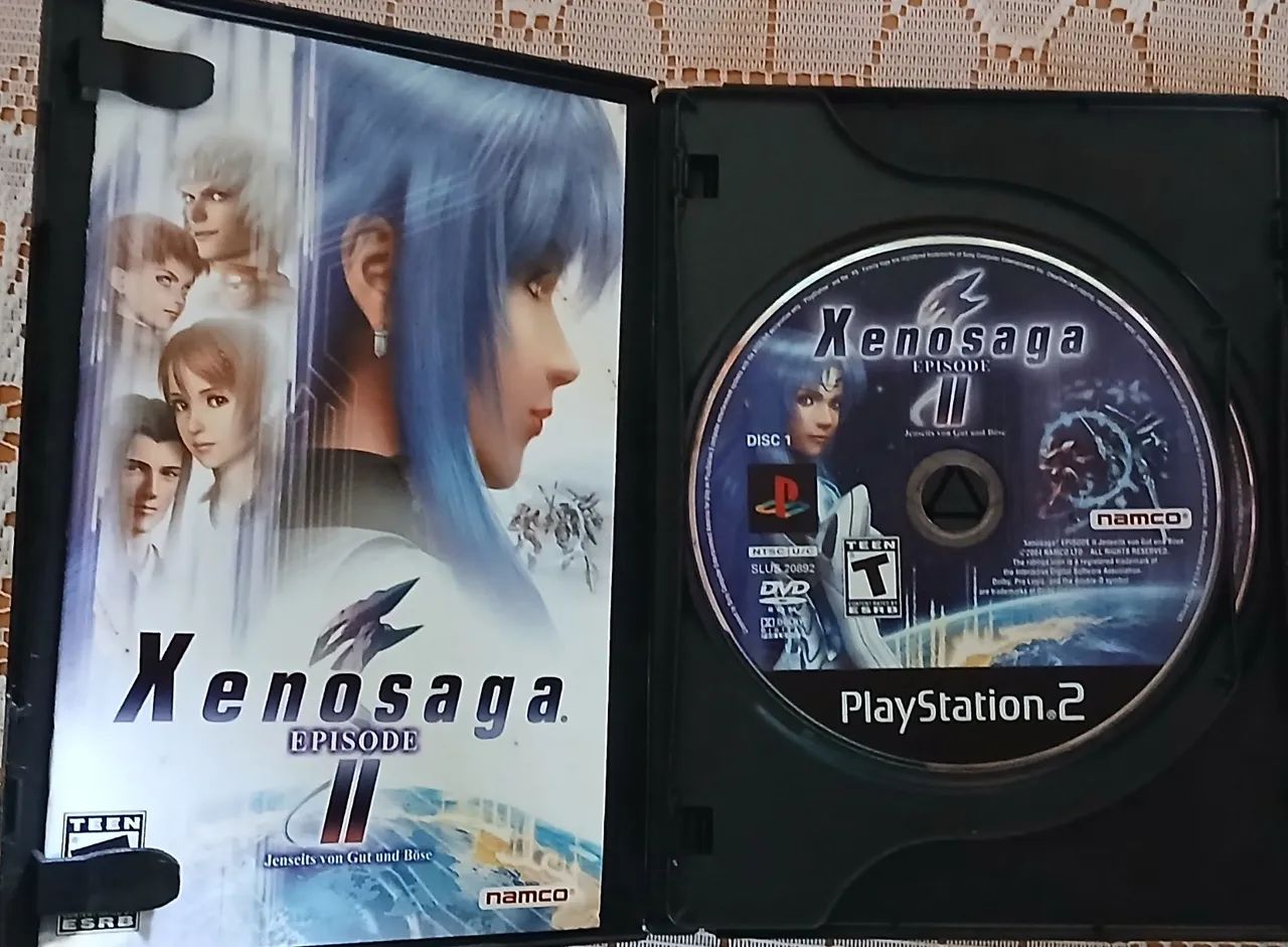 Xenosaga Episode II Black Label PS2 - Jogos de Vídeo Game - Jardim