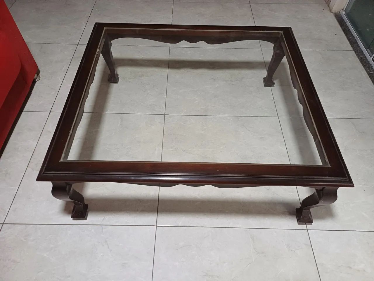 Vendo mesa de centro estilo colonial 