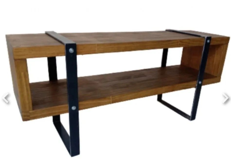 RACK STUDIO DESIGN ESTILO INDUSTRIAL EM ACO E MADEIRA  - Foto 4
