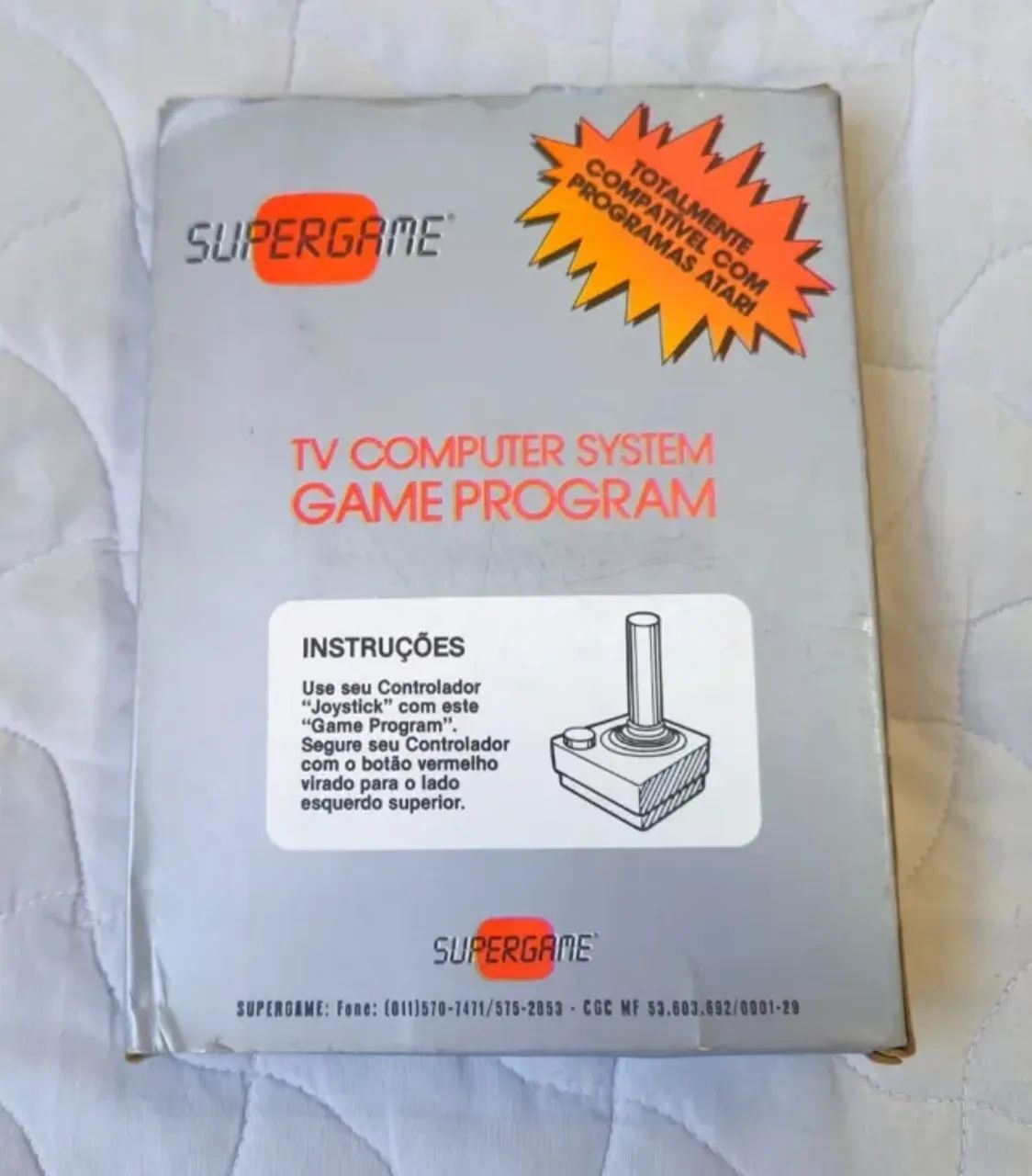River Raid Supergame CIB Atari 2600 na Caixa - Foto 3