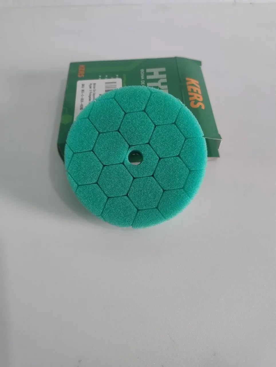 Boina de espuma verde agressiva corte hiper 3 polegadas  - Foto 2