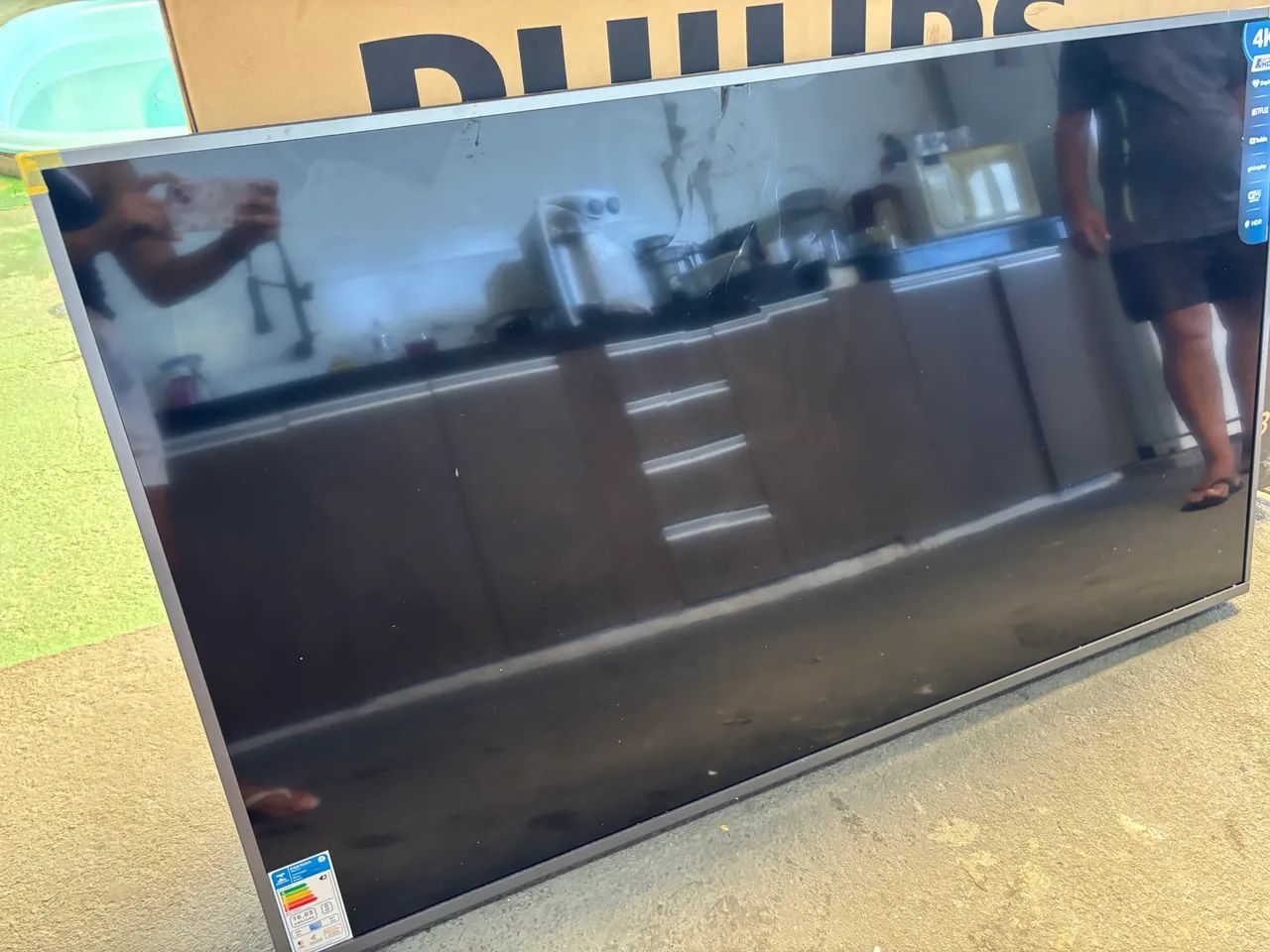 TV 65 polegadas para retirar peças 